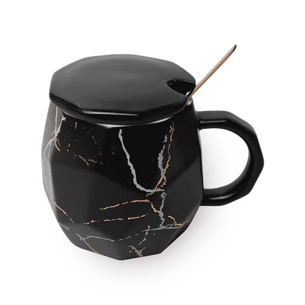 Кружка керамическая XJRJ чёрная