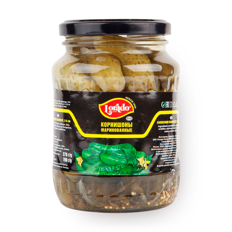 Огурцы корнишоны маринованные Lorado