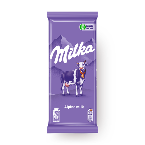 Шоколад молочный Milka