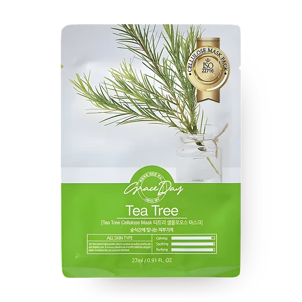 Маска для лица Grace Day с экстрактом чайного дерева