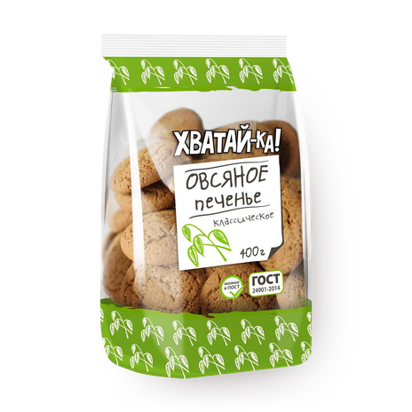 Печенье овсяное Классическое «Хватай-ка»