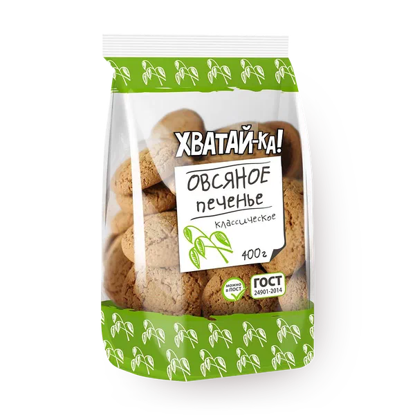 Печенье овсяное Классическое «Хватай-ка»