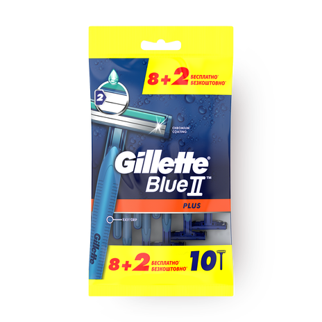 Бритва одноразовая Gillette Blue II Plus