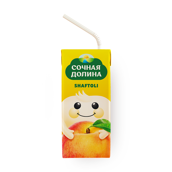Сок Персиково-яблочный «Сочная долина»