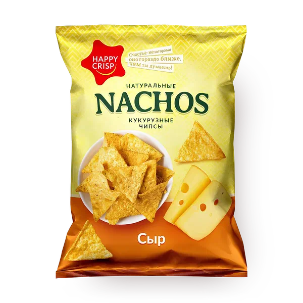 Чипсы кукурузные Papa Nachos сыр