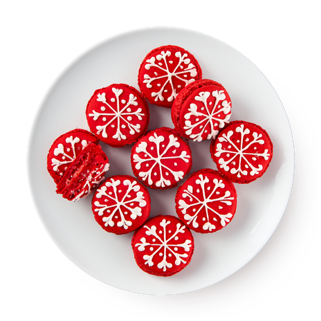 Пирожные Макаронс Санты «Вкусная история» замороженные