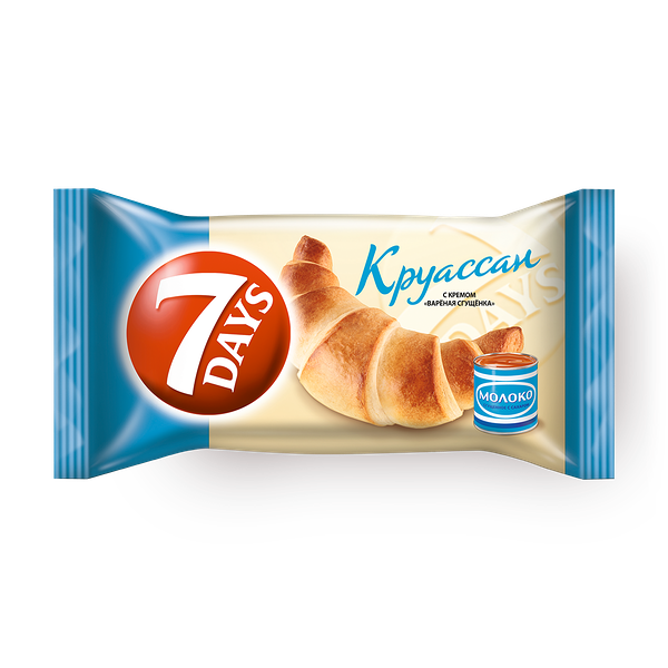 Мини-круассан 7 Days варёная сгущёнка