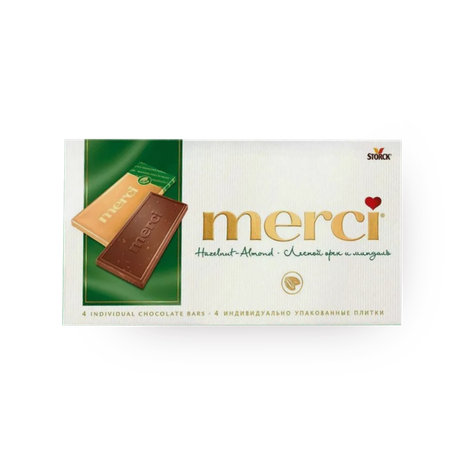 Шоколад Merci Лесной орех и миндаль