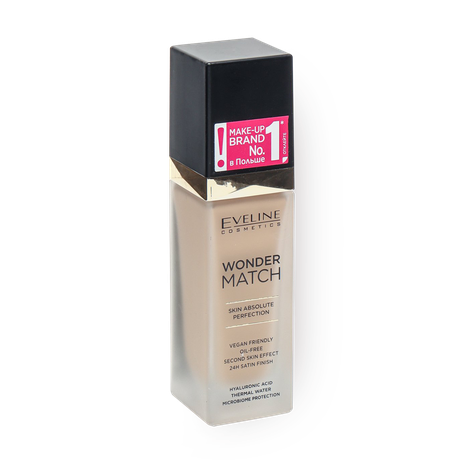 Тональная основа Eveline Wonder Match 35 Beige адаптирующая