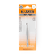 Пинцет для бровей Kaizer скошенный матовый