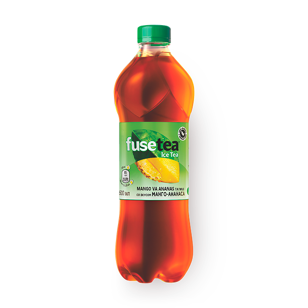 Чай чёрный Fuse Tea манго-ананас