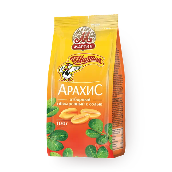 Арахис отборный обжаренный «От Мартина» с солью