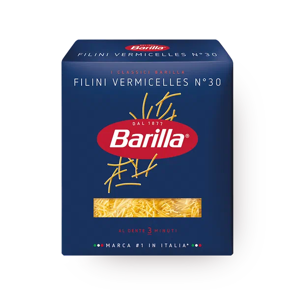 Макароны Filini Vermicelles тонкие Barilla №30