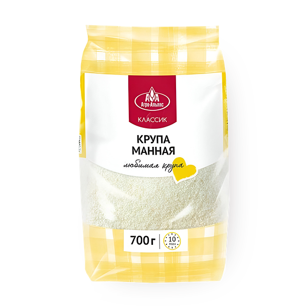 Крупа манная «Агро-Альянс» Классик