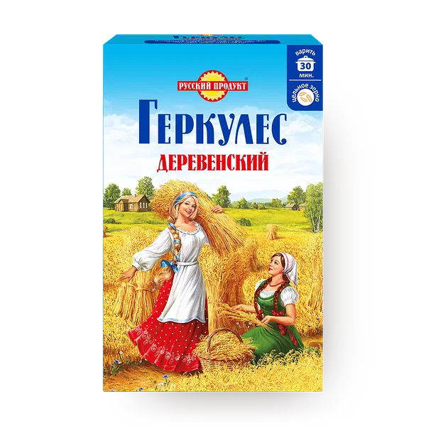 Крупа овсяная Деревенский «Русский продукт» «Геркулес»