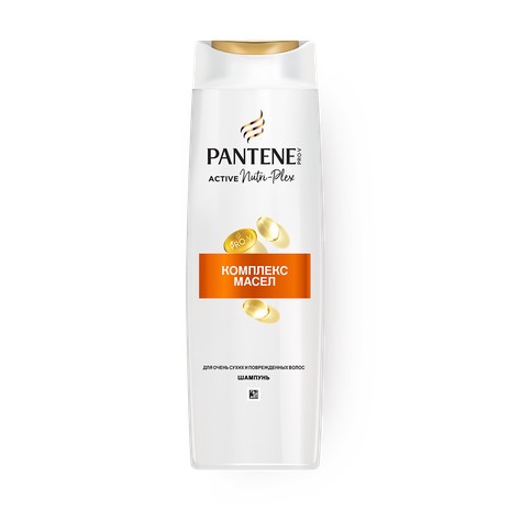 Шампунь Pantene Pro-V Комплекс масел для очень сухих и повреждённых волос