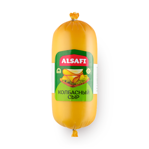 Сыр копчёный колбасный плавленый Alsafi 30%