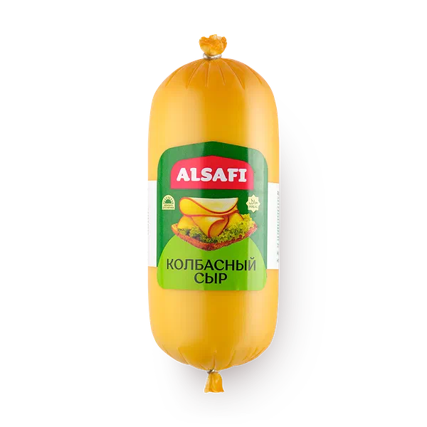 Сыр копчёный колбасный плавленый Alsafi 30%