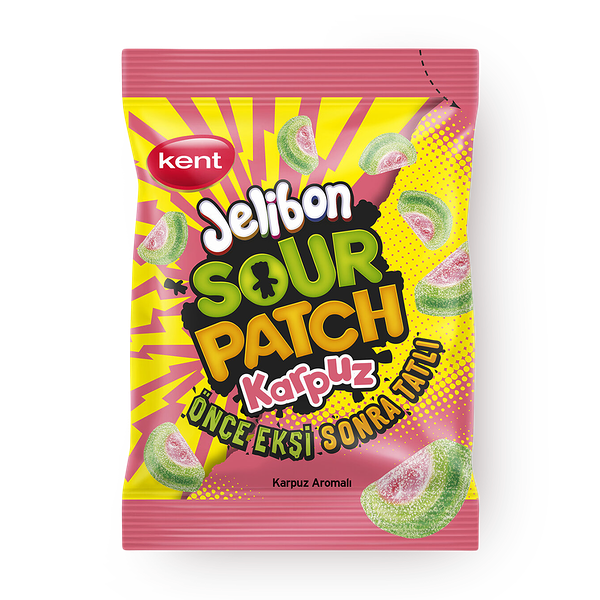 Мармелад жевательный Sour Patch Kent кисло-сладкий арбуз