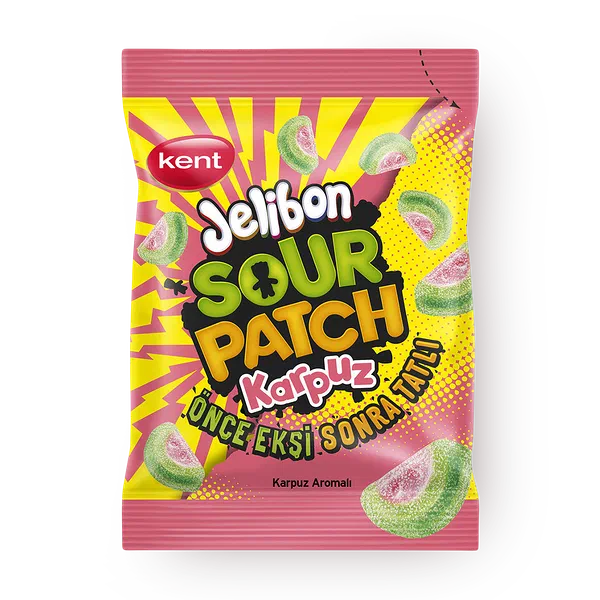 Мармелад жевательный Sour Patch Kent кисло-сладкий арбуз