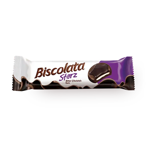 Печенье Biscolata Starz c горьким шоколадом
