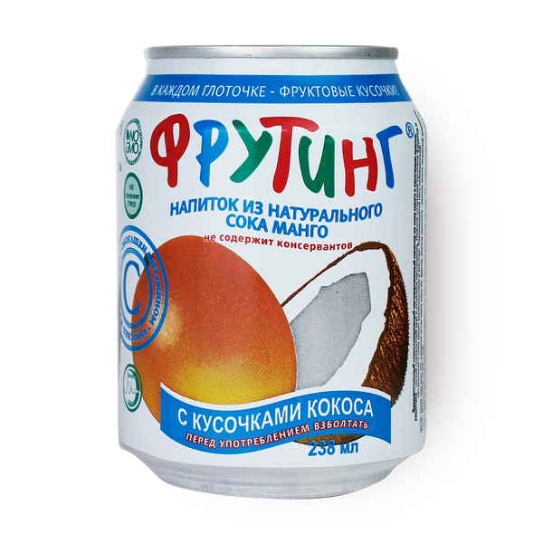 Напиток Манго Fruiting с мякотью кокоса