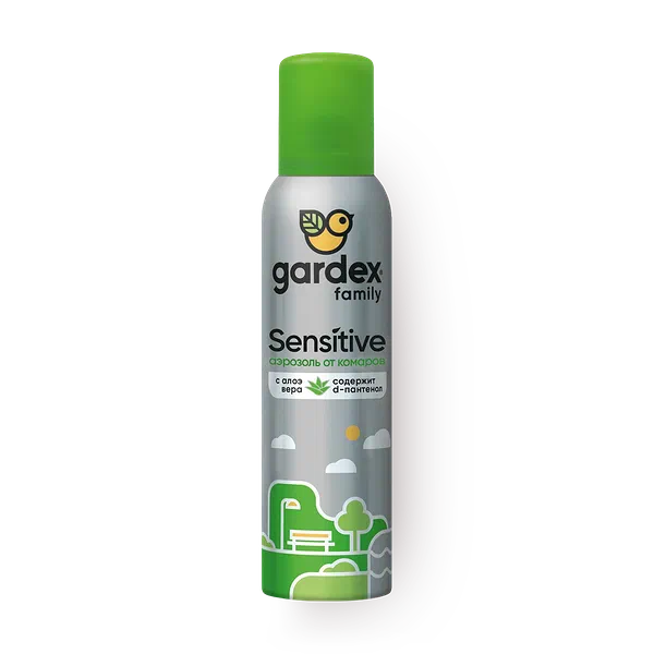 Спрей от комаров Gardex Family Sensitive