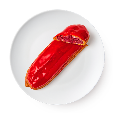 Эклер Victoria Cake вишнёвый