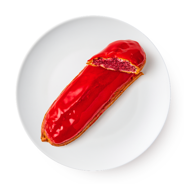 Эклер Victoria Cake вишнёвый