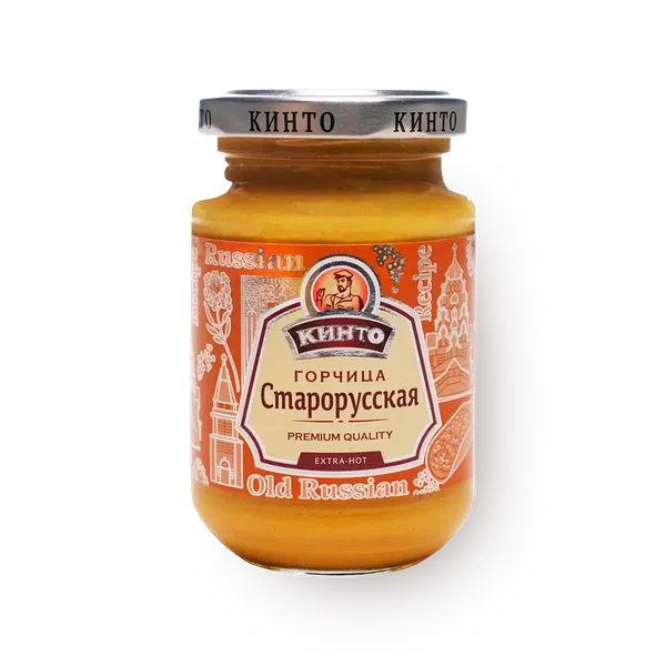 Горчица Старорусская «Кинто» экстра-острая