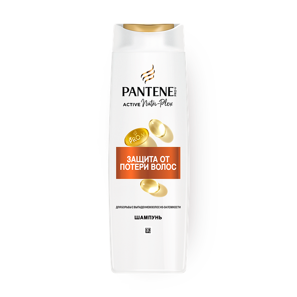 Шампунь для борьбы с выпадением волос из-за ломкости Pantene Pro-V Защита от потери волос