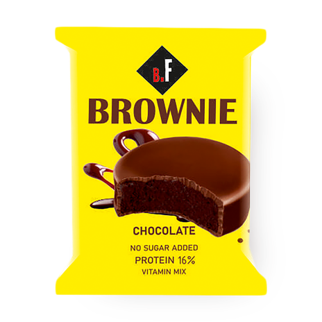 Пирожное протеиновое Beauty Fit Brownie брауни шоколад