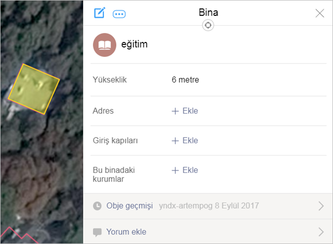 2 10 7 Obje Yorum Ekleme Yandex Map Editor Yardim