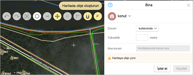 2 4 Obje Olusturma Ve Duzenleme Yandex Map Editor Yardim