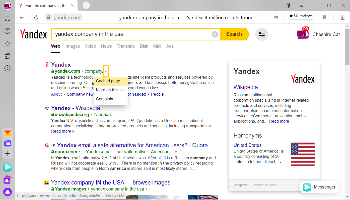 yandex is the most secure web browser