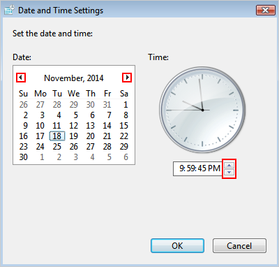 How to set the date and time - General questions. Help