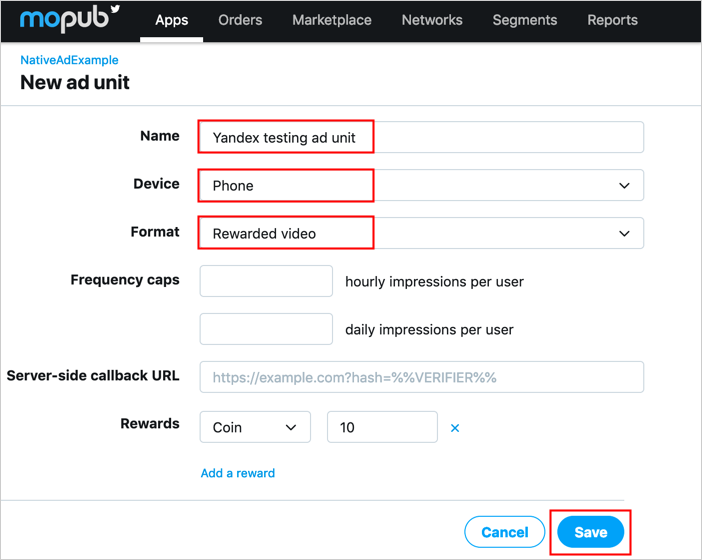 Mobile Ads Sdk Ad Mediation Using Mopub Yandex Technologies
