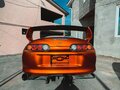 1995 Toyota Supra IV (A80), оранжевый, 6500000 рублей - вид 9