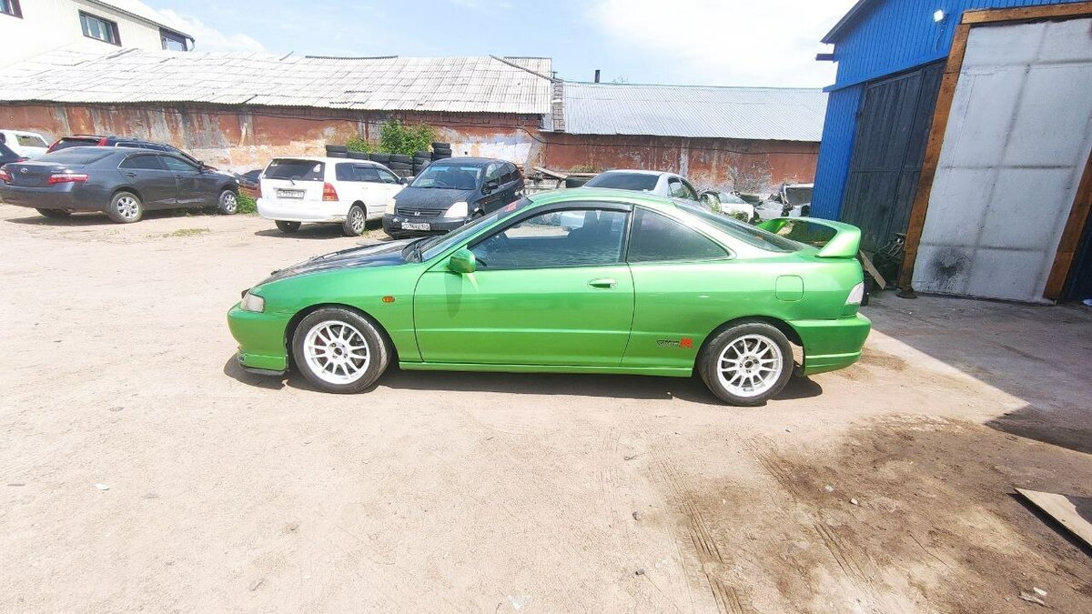 1993 Honda Integra III, зелёный, 500000 рублей - вид 3