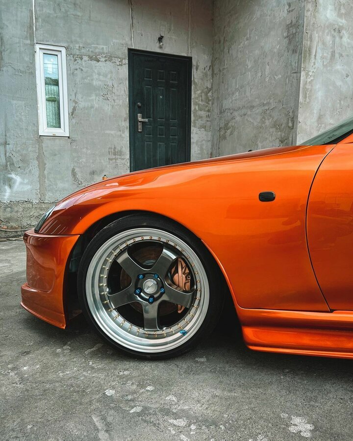 1995 Toyota Supra IV (A80), оранжевый, 6500000 рублей - вид 6