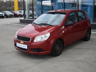 2008 Chevrolet Aveo I Рестайлинг, красный, 300000 рублей, вид 1