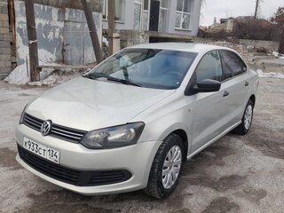 2013 Volkswagen Polo V, серебристый, 575000 рублей, вид 1
