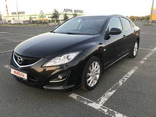 2012 Mazda 6 II (GH) Рестайлинг, чёрный, 820000 рублей, вид 1