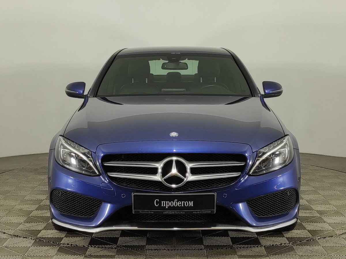 2016 Mercedes-Benz C-Класс 200 IV (W205), синий - вид 5