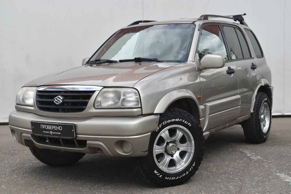 2004 Suzuki Grand Vitara II Рестайлинг, бежевый, 529000 рублей