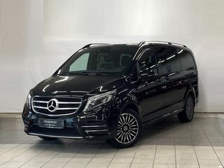 2018 Mercedes-Benz V-Класс L 220 d длинный II, чёрный, 4170000 рублей, вид 1
