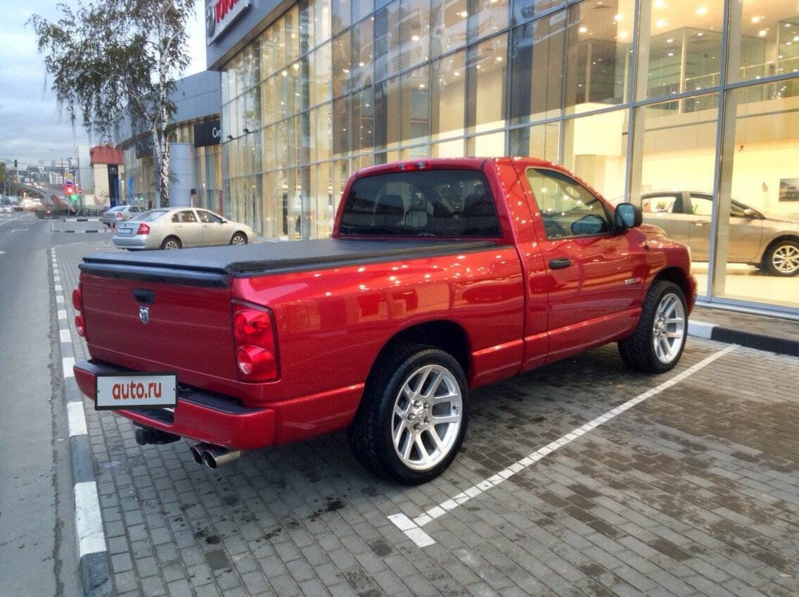 2008 Dodge RAM III (DR/DH), красный - вид 3
