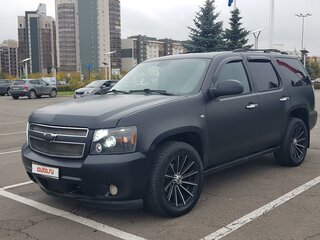 2008 Chevrolet Tahoe III, чёрный, 1205000 рублей, вид 1