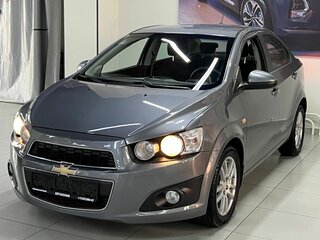 2014 Chevrolet Aveo II, серый, 887650 рублей, вид 1