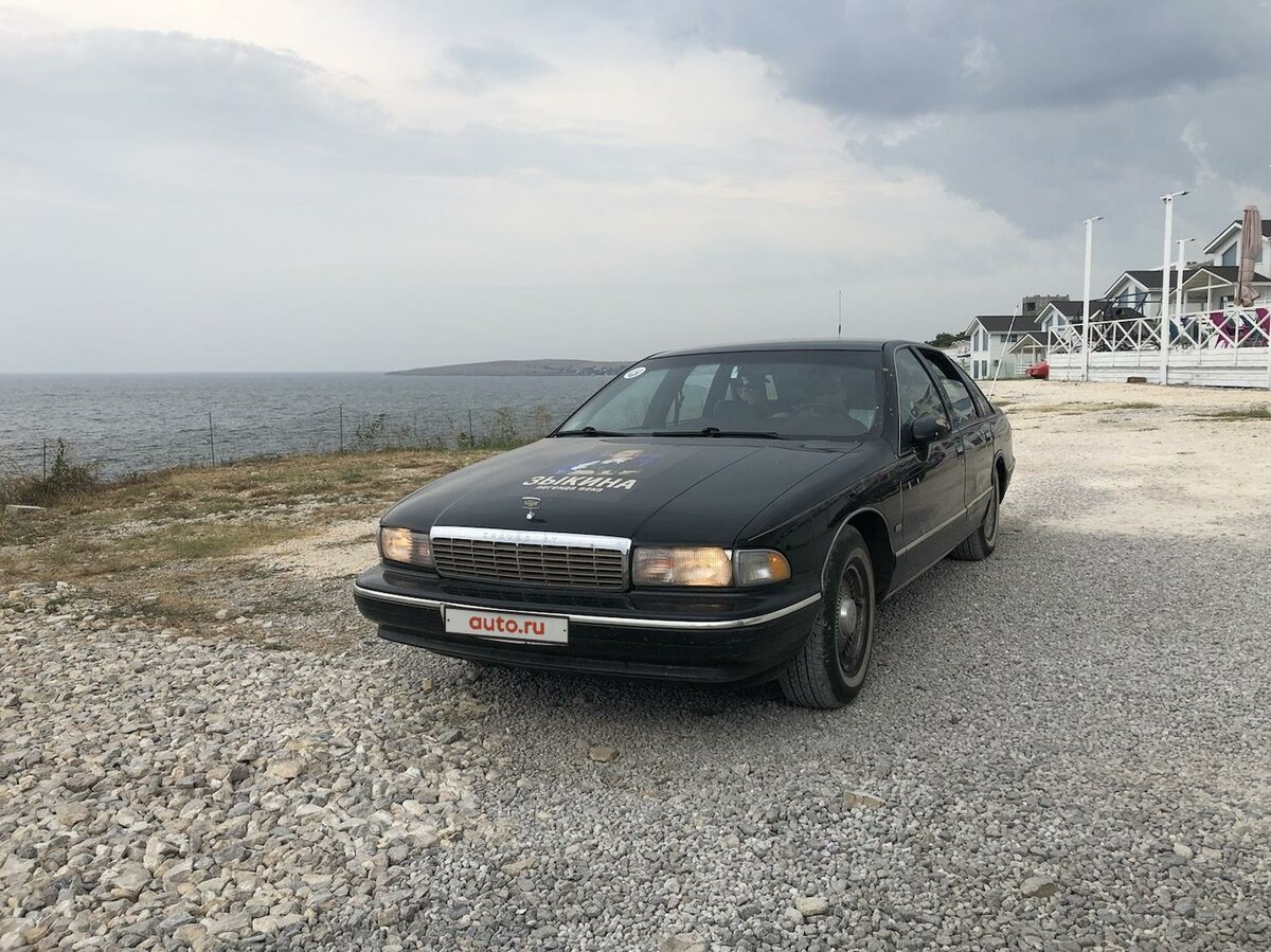1993 Chevrolet Caprice IV, чёрный - вид 1